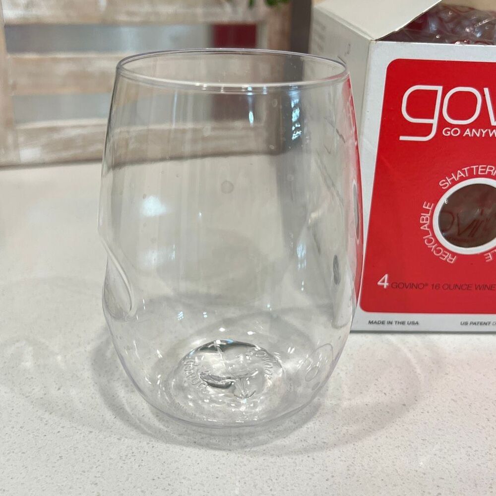 Govino Shatterproof Go Anywhere 16 oz Wine Glasses 3 Sets of 4 NIB